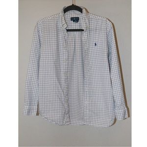 Ralph Lauren Big Boys Plaid Button Shirt